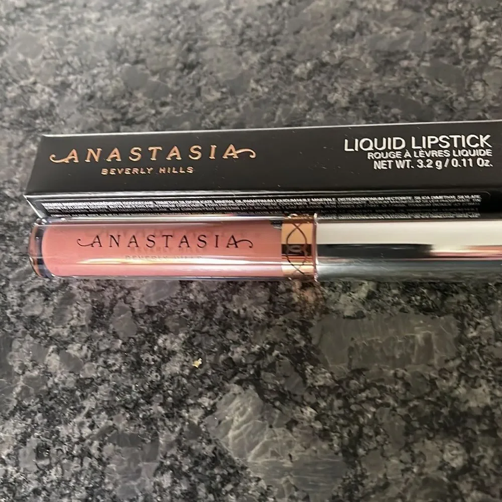 Anastasia Liquid Lipstick in Rock Sand, a versatile Rosy Brown